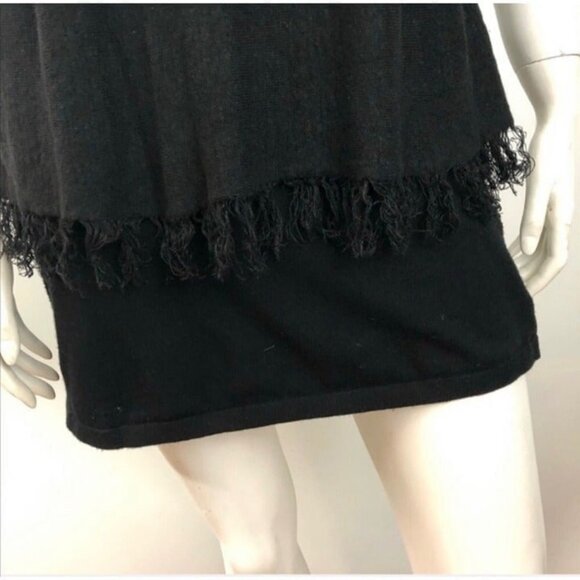 Theory Jurinzi Fringe linen/viscose sweater knit dress xs - Picture 6 of 8
